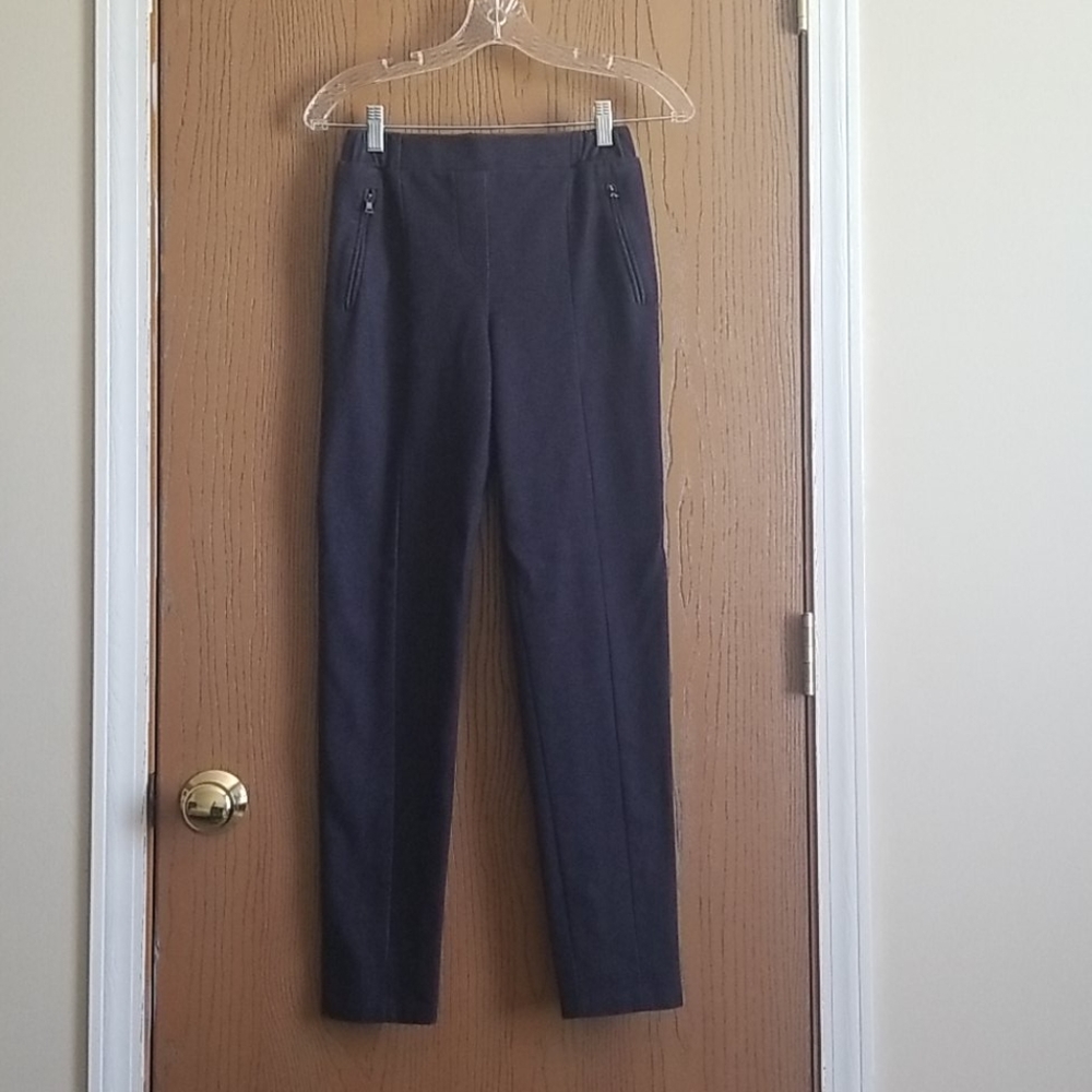 BCBGMaxAzria Blue Relaxed Fit Trousers Size XS